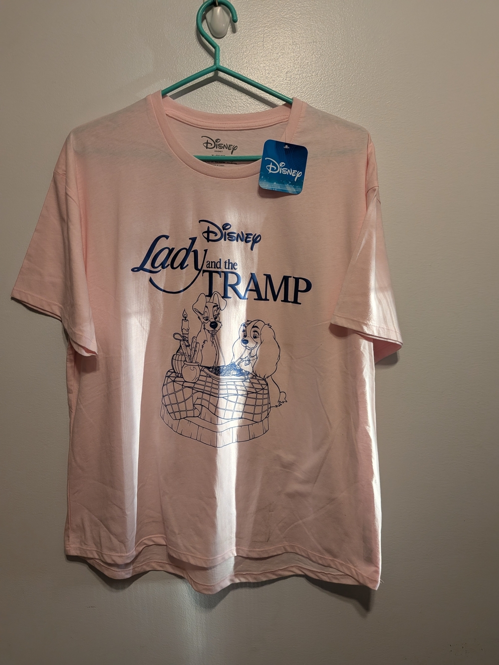 Disney Pink Lady and the Tramp Graphic Tee